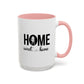 Male Football Mug | Sports Mug |11oz Accent Mug | 15oz Accent Mug | Football Mug | Home Sweet Home Mug