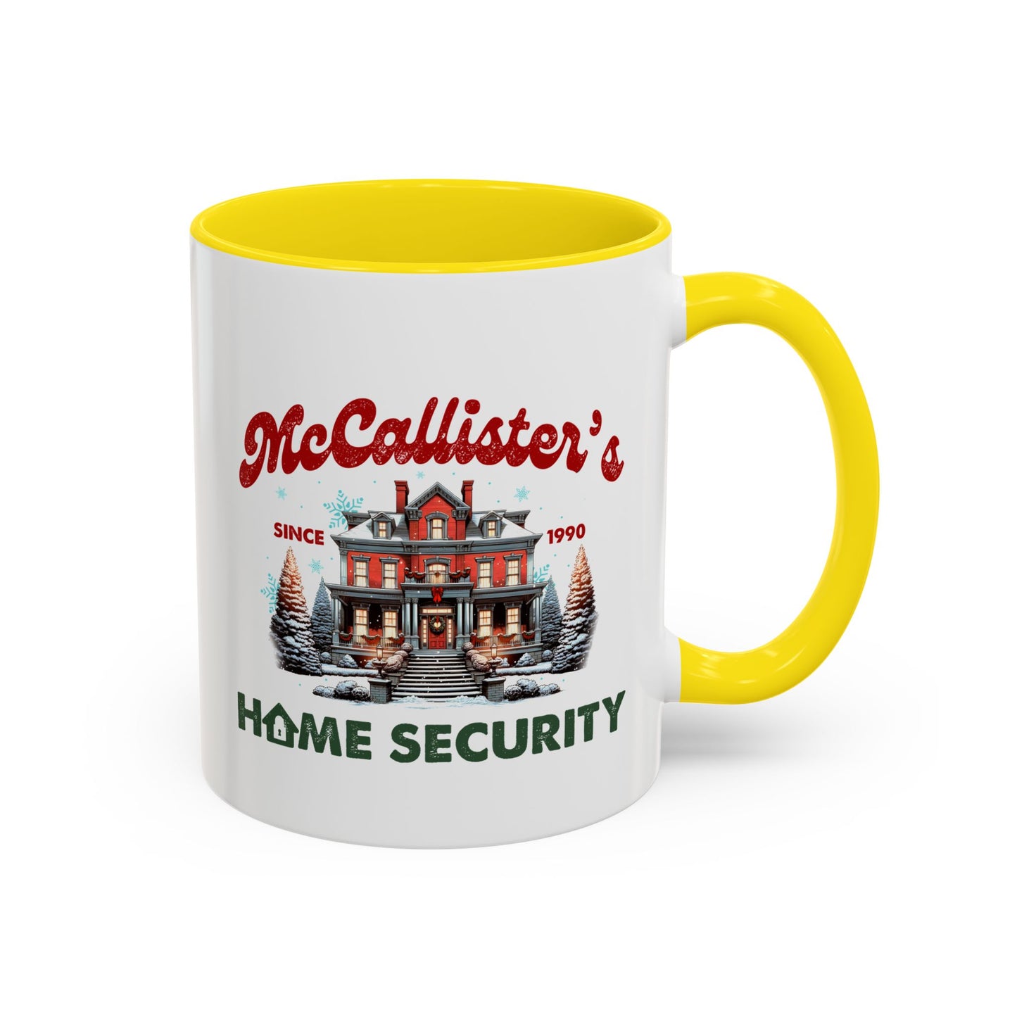 Cute McCallister's Christmas Movie | Christmas Gift | Funny Christmas Gift | 1990s Nostalgia | Ceramic |11oz Accent Mug | 15oz Accent Mug
