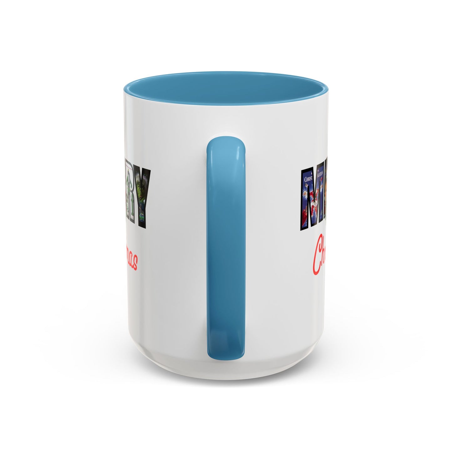 Cute Merry Christmas Nostalgic Holiday Movie Poster Mug | Christmas Gift | Funny Christmas Gift | Accent Mug | 11oz | 15oz |