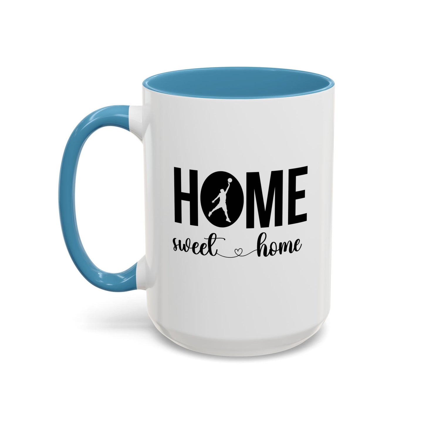 Male Basketball Player Gift Idea | Home Sweet Home Mug | Sports Mug |11oz Accent Mug | 15oz Accent Mug | Gift Idea