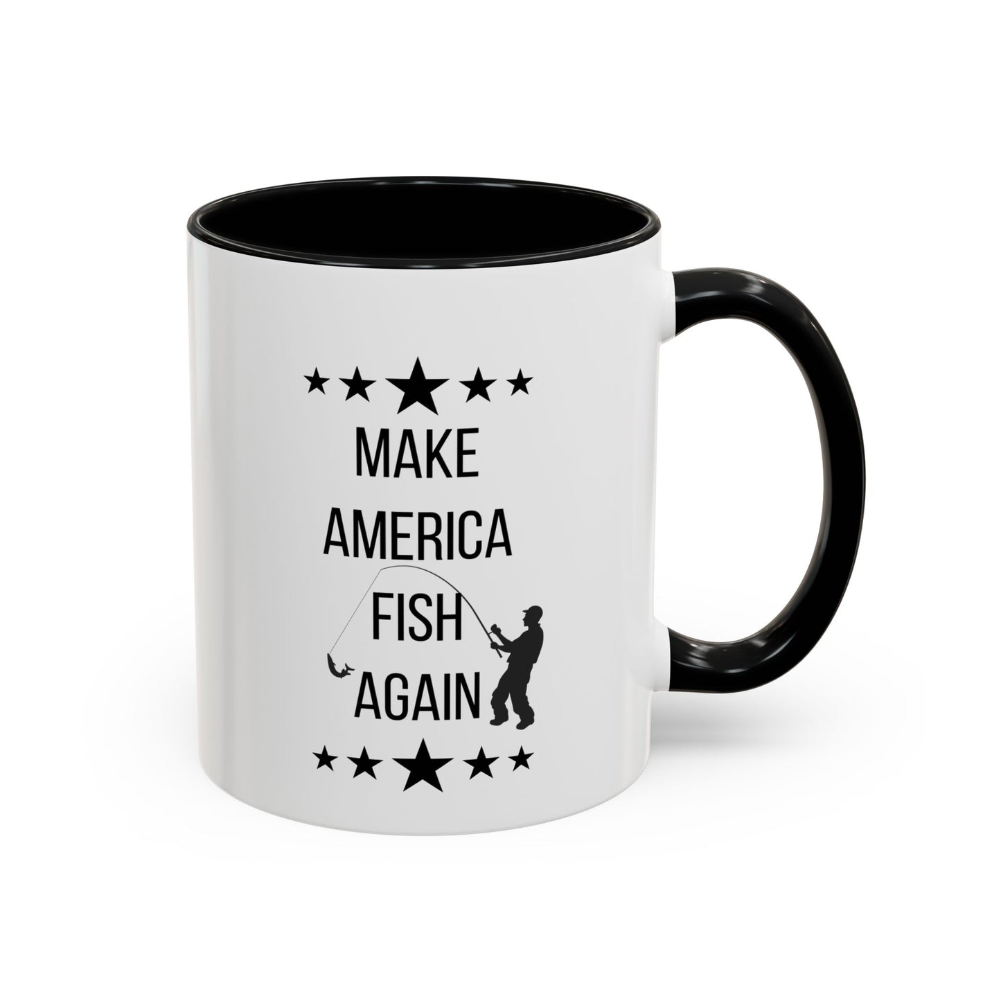 Funny Father's Day Mug | Accent Mug | 11oz Mug | 15oz Mug | Fishing Mug | Outdoor Enthusiast Gift