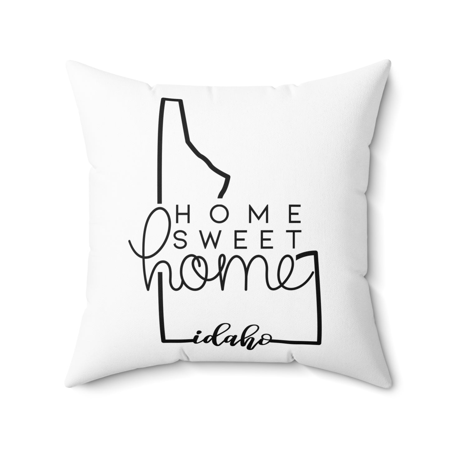 Home Sweet Home Idaho Decorative Pillow | Gift For Her | Home Decor | State Gift | Customized State Pillow