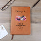 Wherever You Do Inspirational Quote Leather Journal | Travel Inspiration Journal