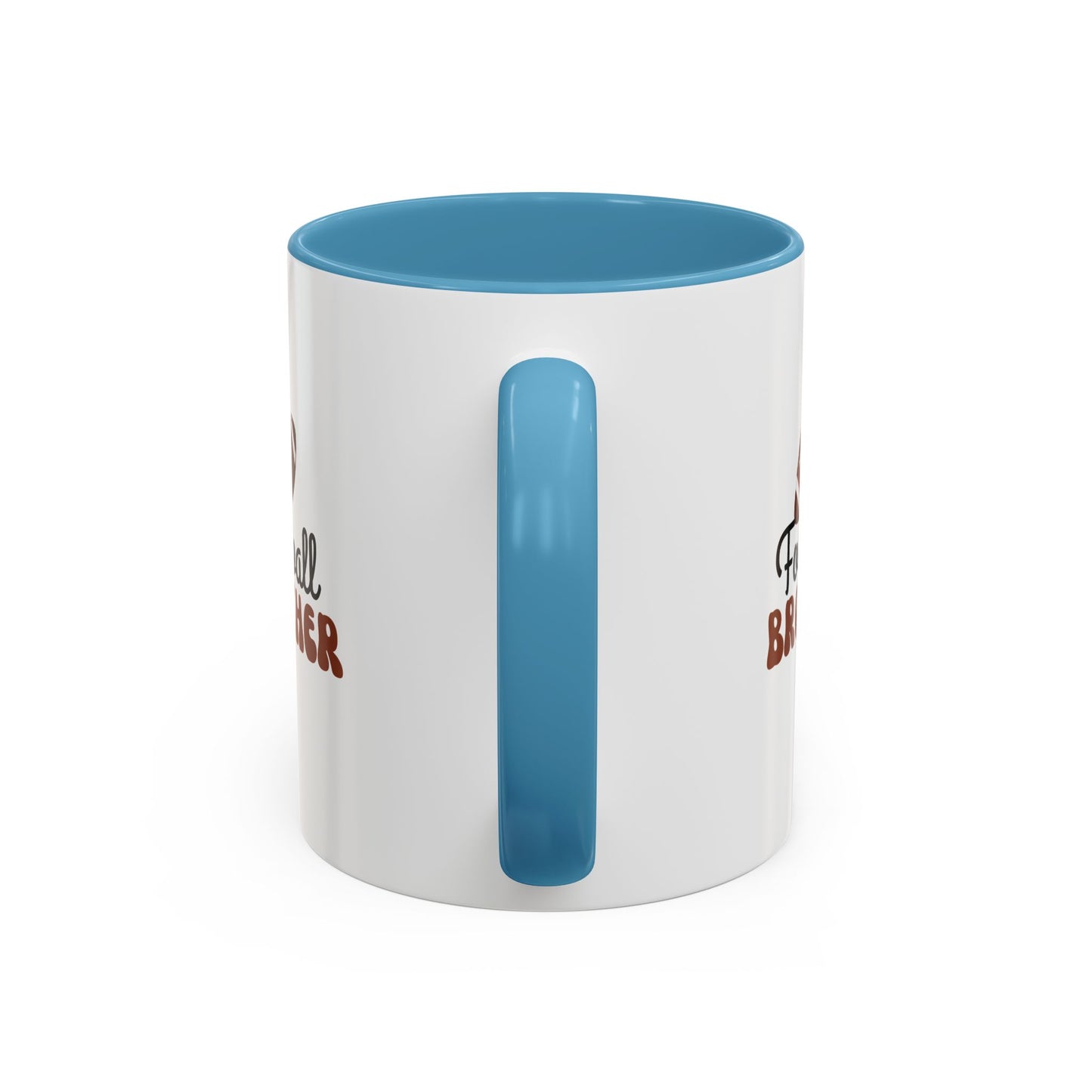 Football Brother Mug | Sports Fan Gift | Kids Mug | Sibling Gift | 11oz Accent Mug | 15oz Accent Mug