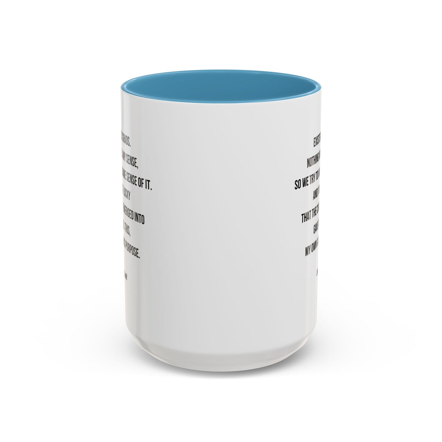 Mobius Quote Mug | TV Motivational Character Mug | Quote Mug | 11oz Accent Mug | 15oz Accent Mug