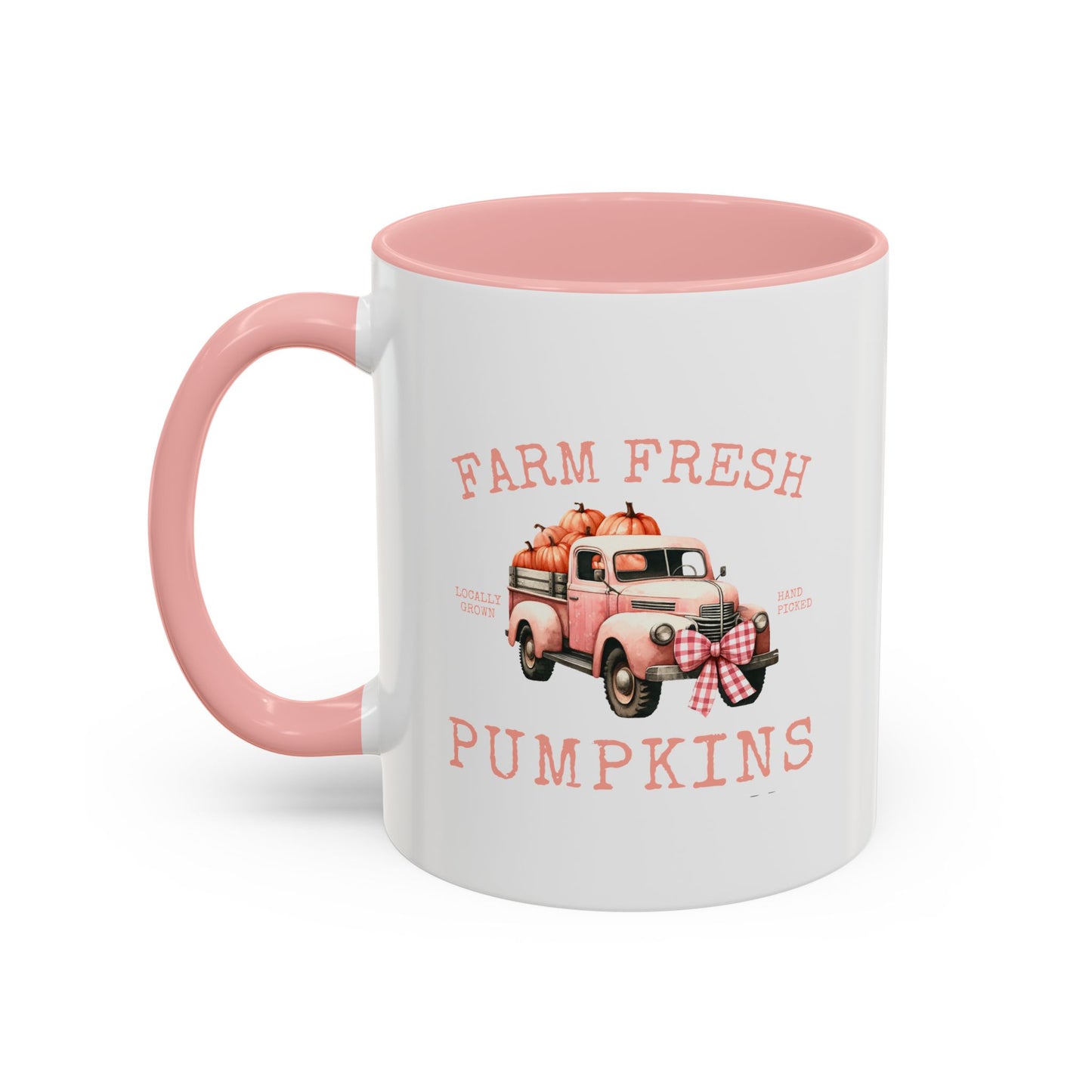Farm Fresh Pumpkins Fall Mug | Pumpkin Truck | Gift for Her | Gift for Nature Lover | Fall Mug | Fall Season Mug | Gift for Her | Fall Mug | 11oz Accent Mug | 15oz Accent Mug