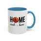 Female Basketball Player Mug | Home Sweet Home Mug | Sports Mug |11oz Accent Mug | 15oz Accent Mug | Gift Idea