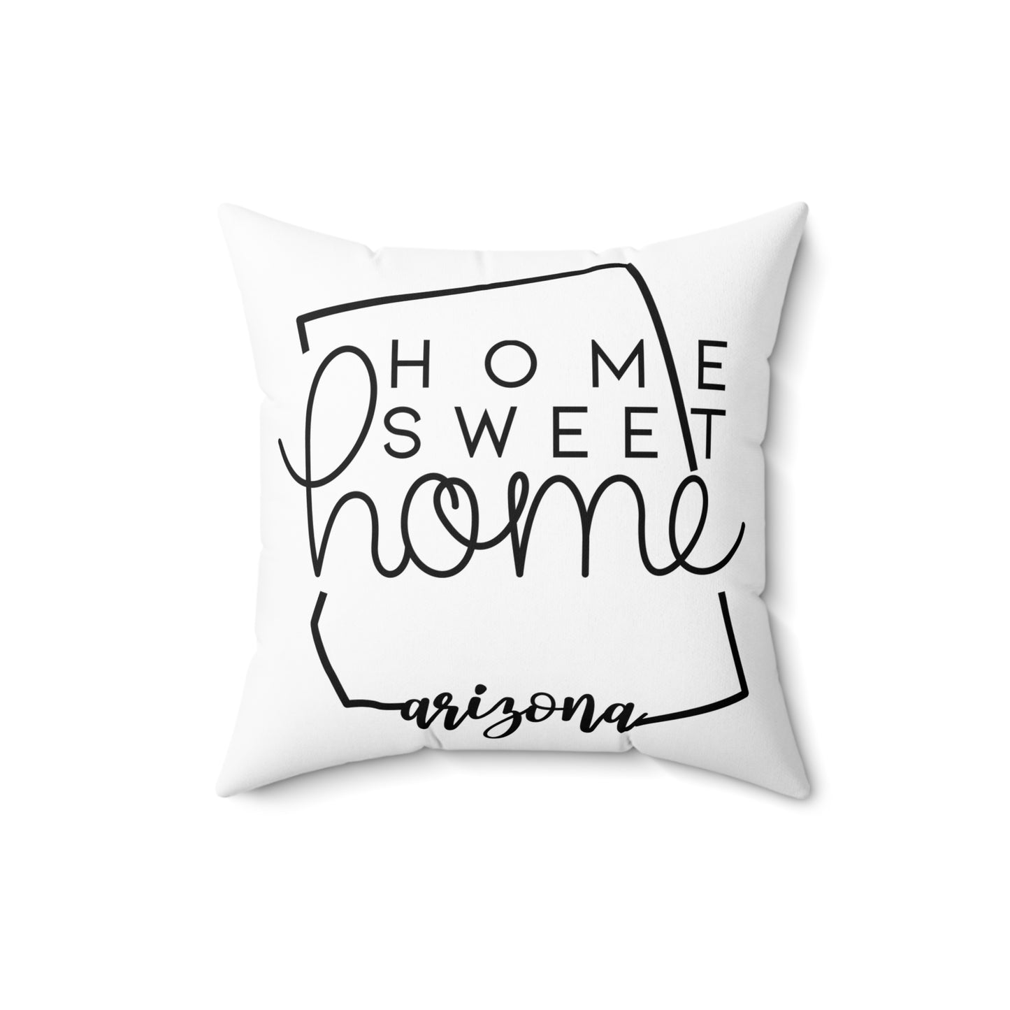 Home Sweet Home Arizona Decorative Pillow | Gift For Her | Home Decor | State Gift | Customized State Pillow