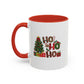 Ho Ho Ho Christmas Mug | Cute Christmas Tree Gift Mug | Christmas Gift | 11oz Accent Mug | 15oz Accent Mug