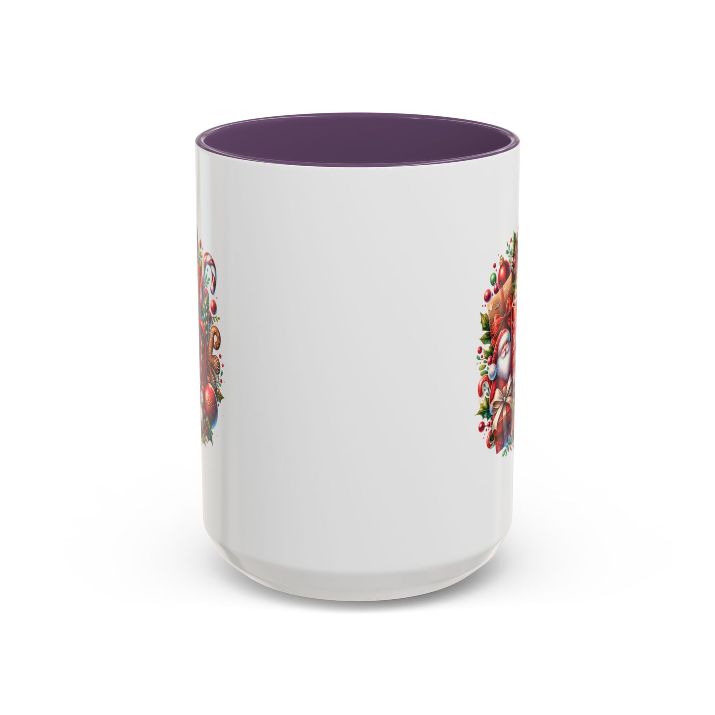 Cute Christmas Movie Watching Mug | Christmas Gift | Ceramic Christmas Gift | |11oz Accent Mug | 15oz Accent Mug