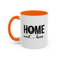 Male Football Mug | Sports Mug |11oz Accent Mug | 15oz Accent Mug | Football Mug | Home Sweet Home Mug