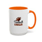 Football Cousin Mug | Sports Fan Gift | Proud Cousin Gift | Ceramic Mug | 11oz Accent Mug | 15oz Accent Mug