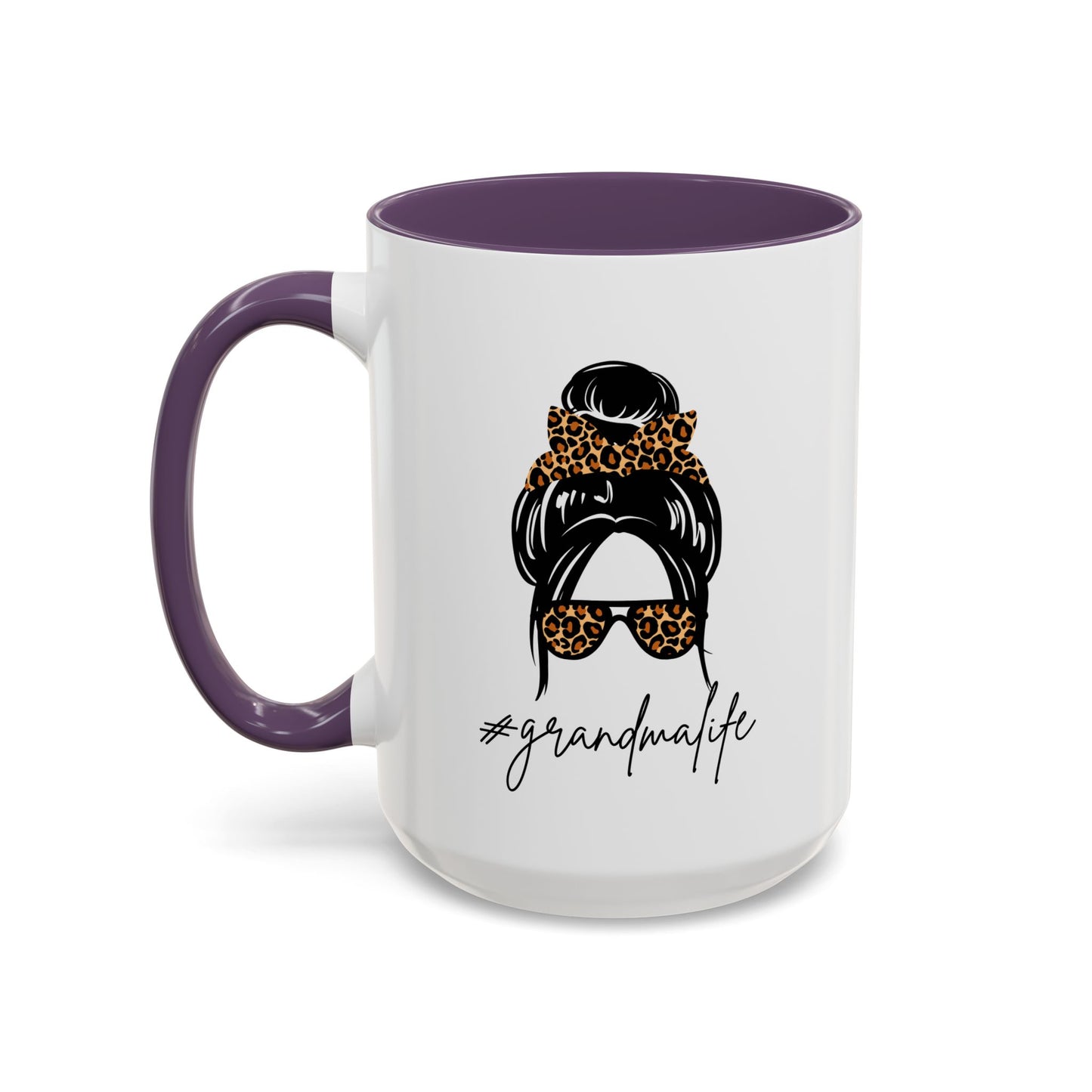 Grandma Life Mug | Gift for Grandma | My Favorite People Call Me Grandma | 11oz Accent Mug | 15oz Accent Mug