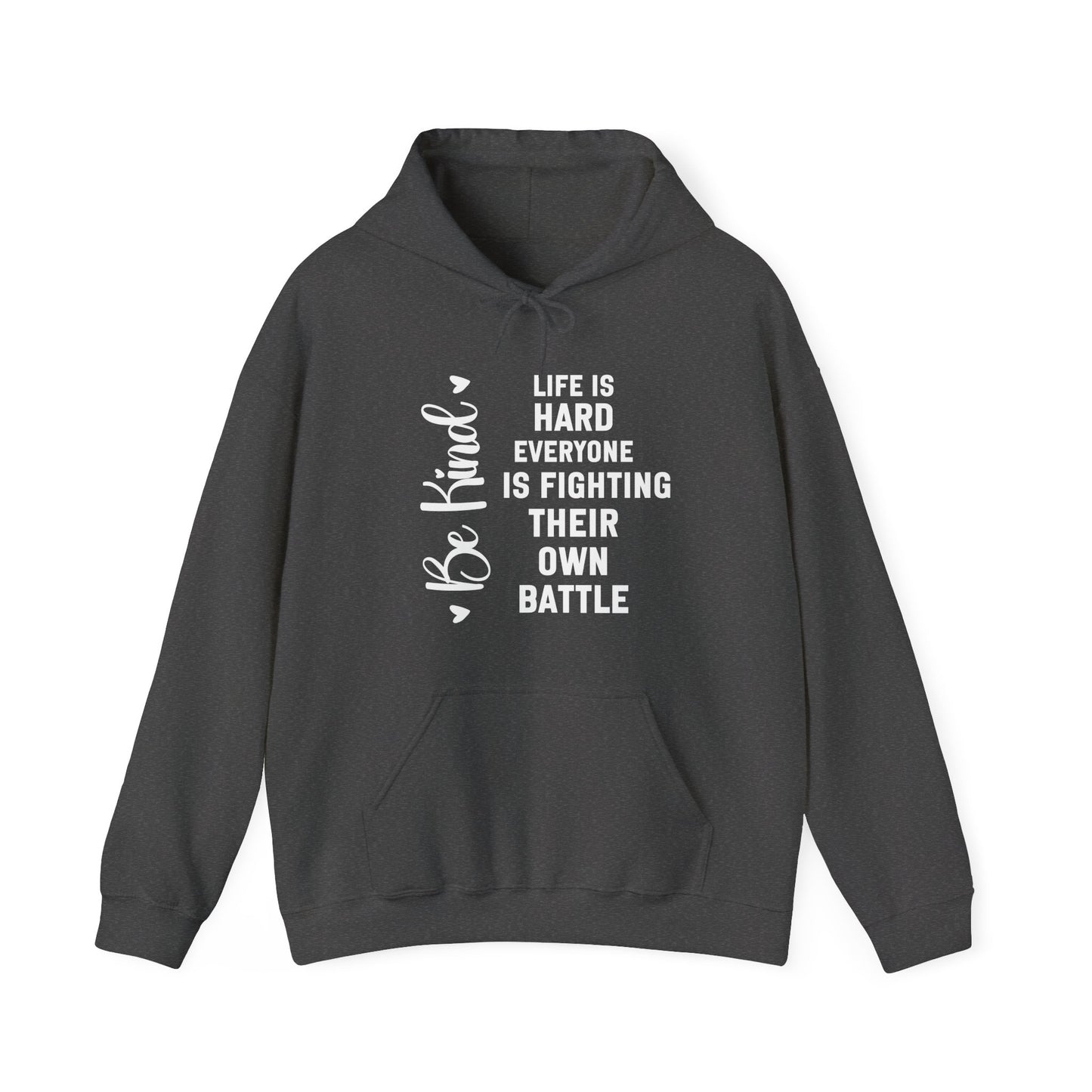 Cute Be Kind Inspirational Quote Hoodie | Motivational Gift For Her | Inspirational Quote