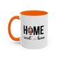 Male Football Home Sweet Home Mug | Sports Mug |11oz Accent Mug | 15oz Accent Mug | Football Mug