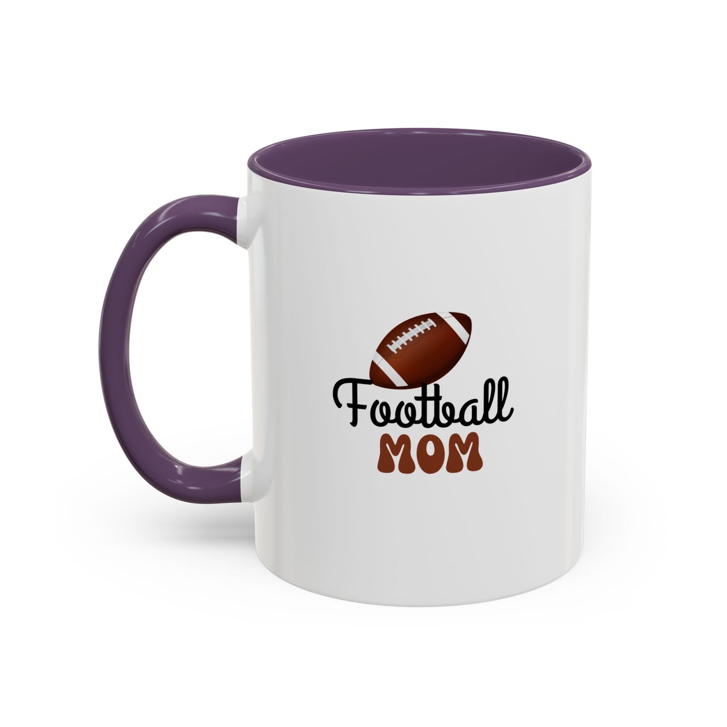 Football Mom Mug | Sports Fan Gift | Proud Mom | Mom Gift | 11oz Accent Mug | 15oz Accent Mug