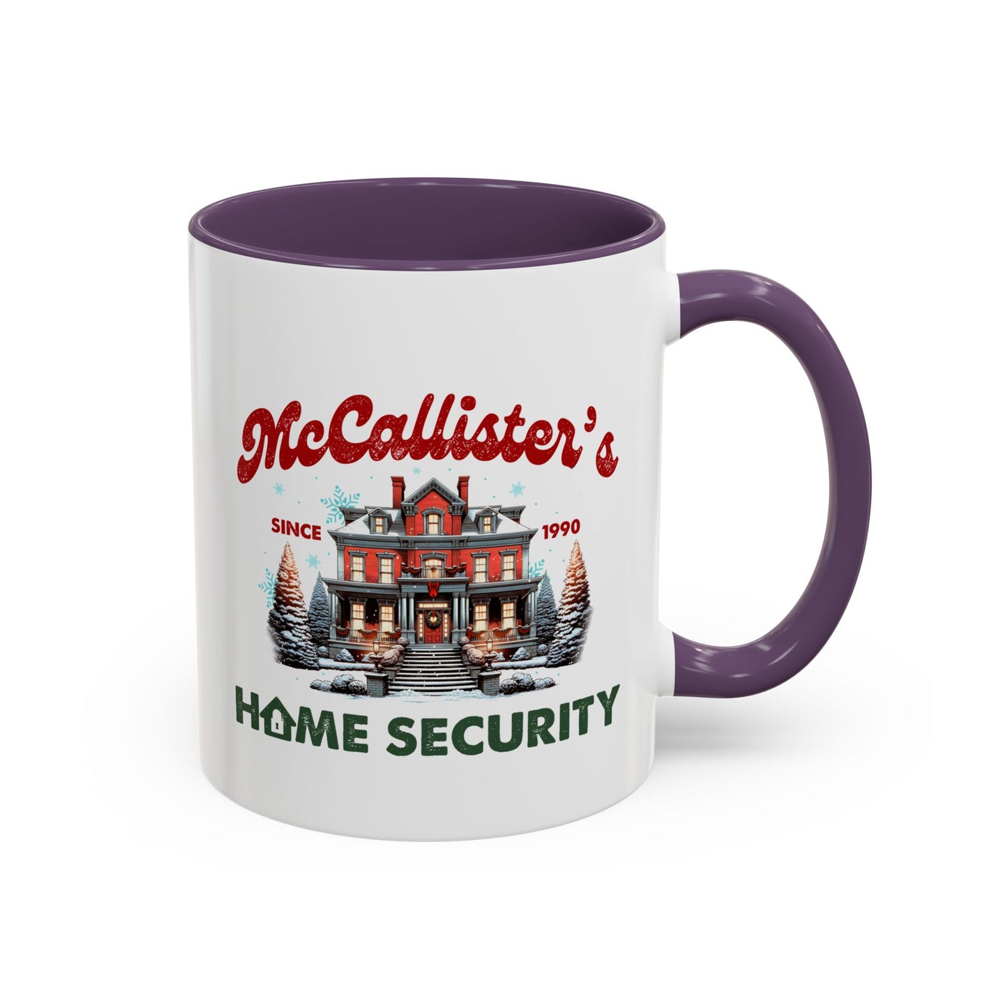 Cute McCallister's Christmas Movie | Christmas Gift | Funny Christmas Gift | 1990s Nostalgia | Ceramic |11oz Accent Mug | 15oz Accent Mug