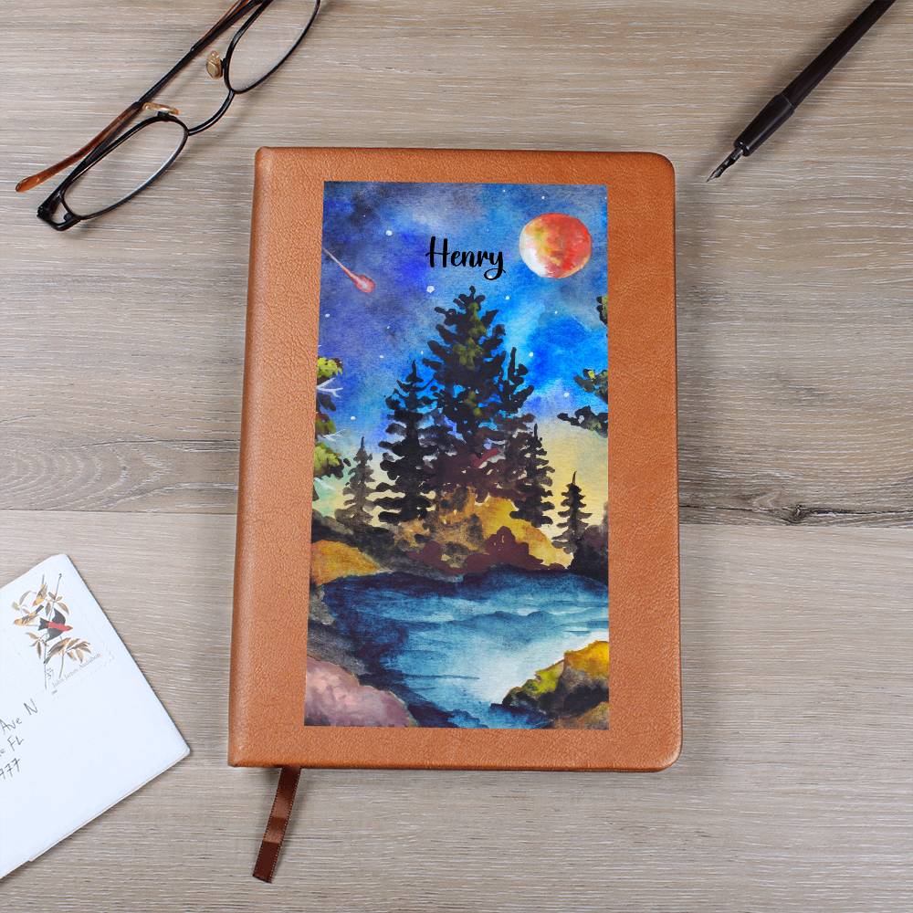 Personalized Celestial Aurora Night Sky – Northern Lights Journal