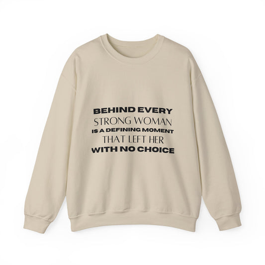 Strong Woman Inspirational Quote Unisex Heavy Blend™ | Motivational Sweatshirt | Inspirational Gift | Gift For Her | Gift For Him