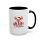 Reindeer Merry Christmas Mug | Merry Gift Idea | Gift for Kids | Kids Christmas Gift Idea | Kids Mug | 11oz Accent Mug | 15oz Accent Mug