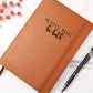 Human Kind Motivational Message Leather Journal