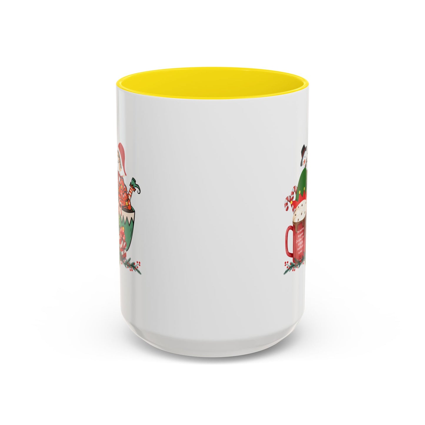 Cute Christmas Movie Nostalgic Quote | Christmas Gift | Funny Christmas Gift | 2000s Nostalgia |11oz Accent Mug | 15oz Accent Mug