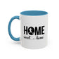 Male Soccer Player Home Sweet Home Mug | Soccer Gift | Sports Mug |11oz Accent Mug | 15oz Accent Mug
