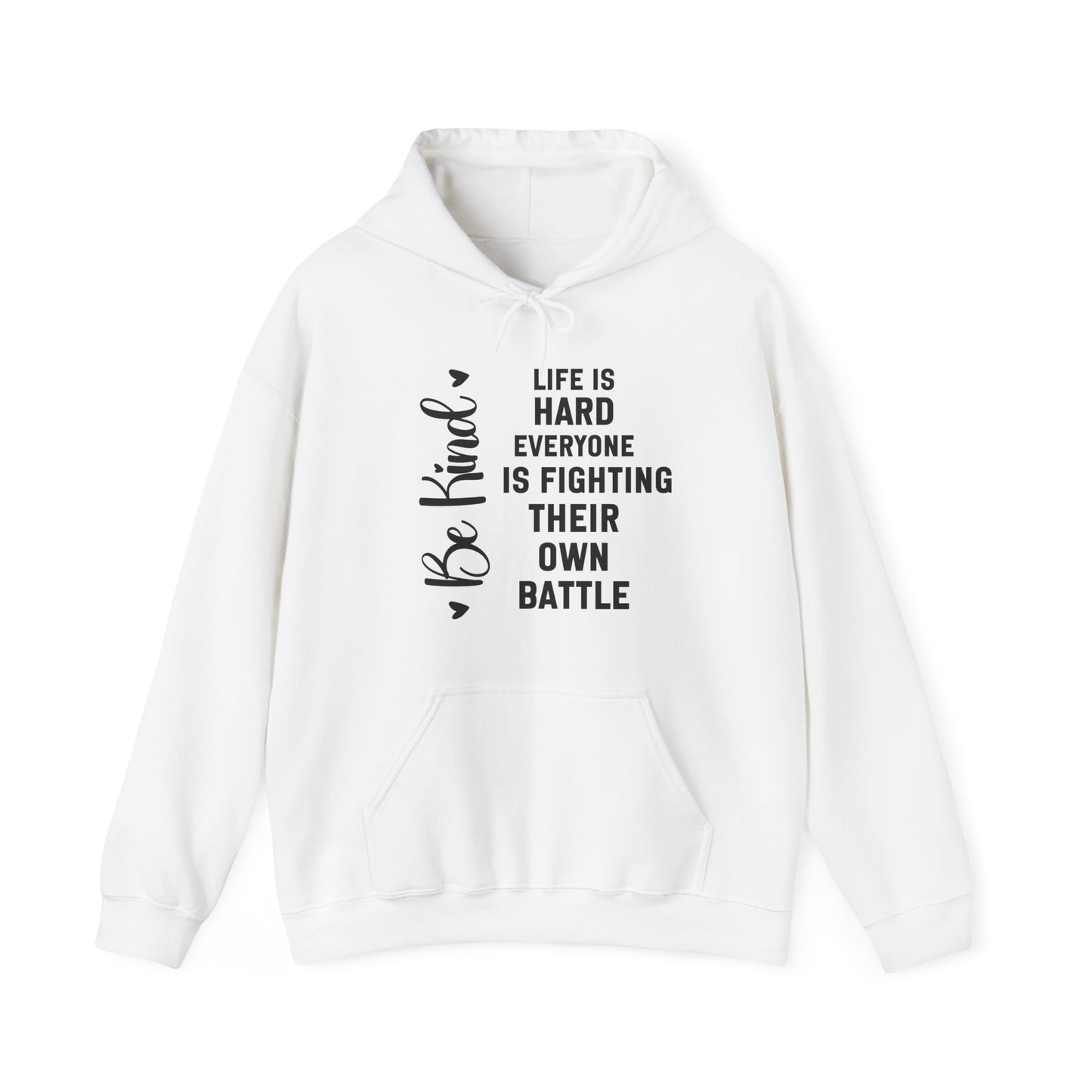 Cute Be Kind Inspirational Quote Hoodie | Motivational Gift For Her | Inspirational Quote