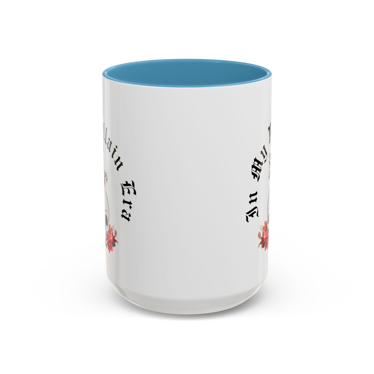 Cute In My Villain Era Mug | Villain Era | Decorative Roses with Skull Mug | Cute Villain Mug | 11oz Accent Mug | 15oz Accent Mug