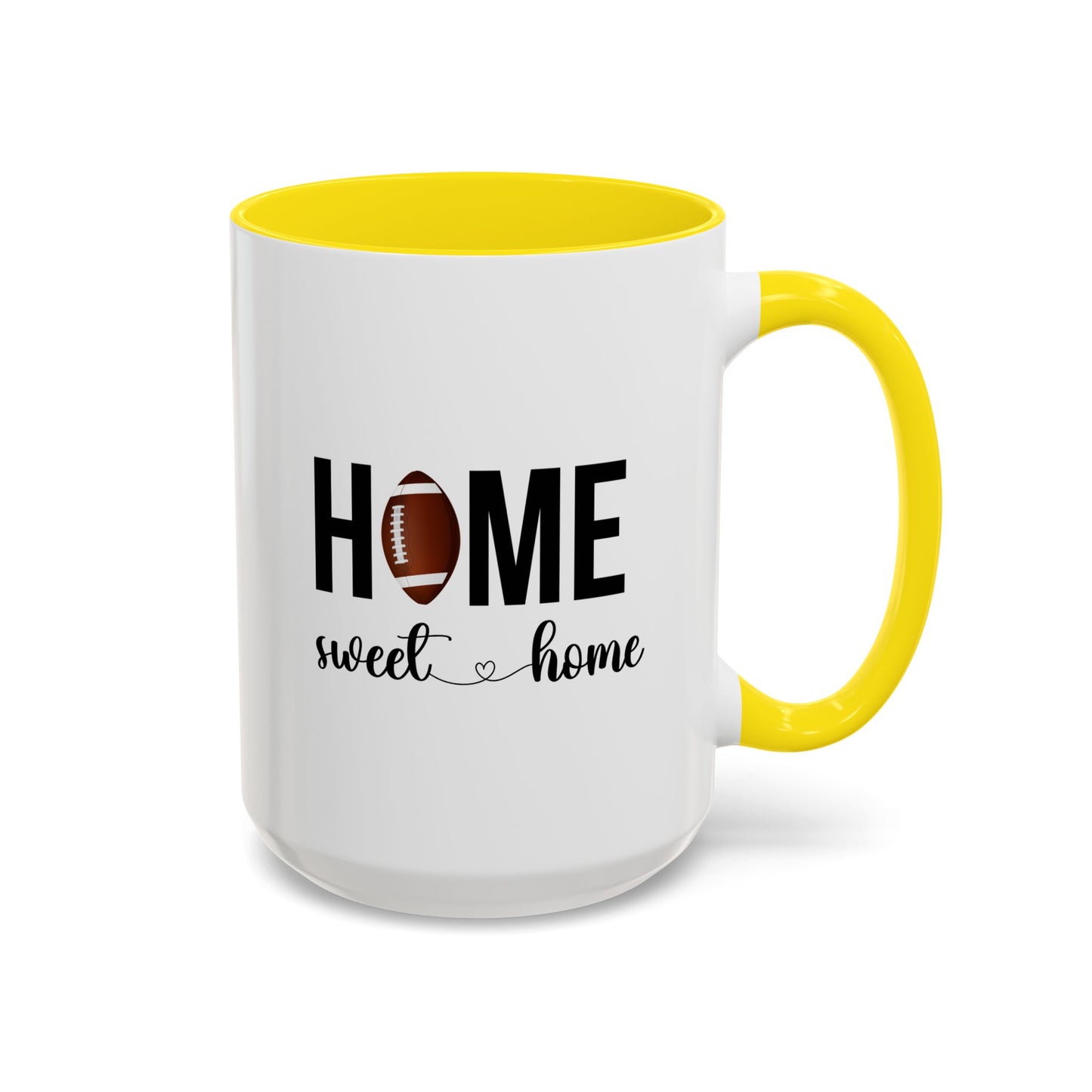 Football Home Sweet Home Gift | Sports Mug |11oz Accent Mug | 15oz Accent Mug | Football Mug