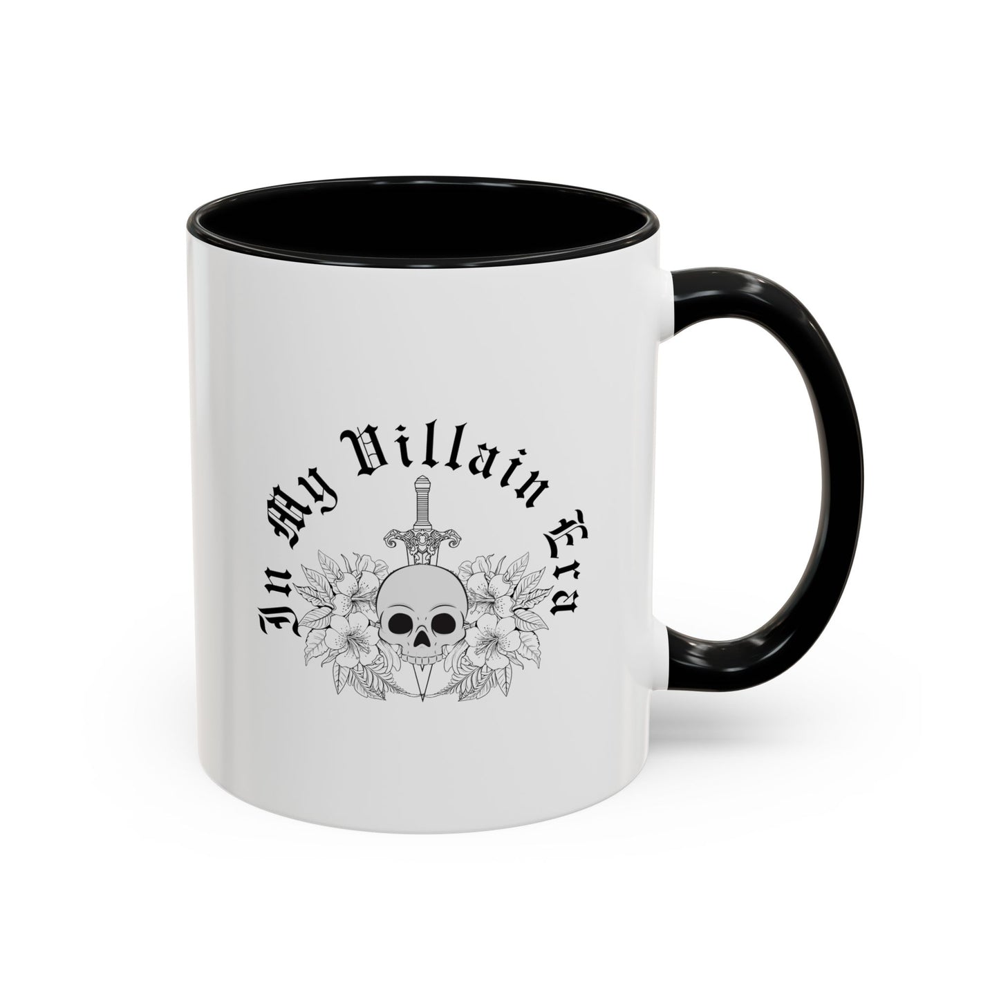 In My Villain Era Mug | Villain Era Accent Mug | Bad Girl | Bad Guy Vibe | 11oz Accent Mug | 15oz Accent Mug | Unique Ceramic Mug