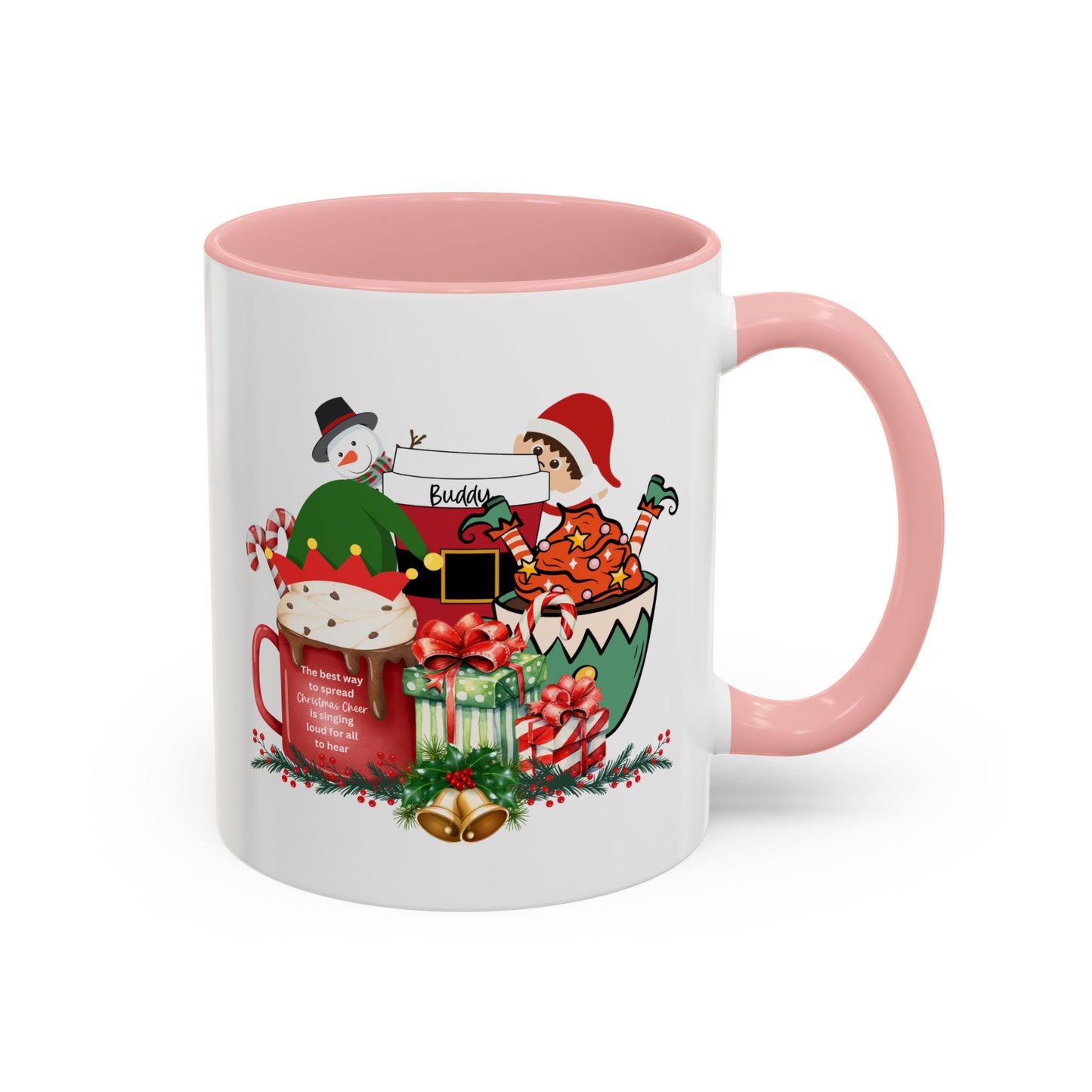 Cute Christmas Movie Nostalgic Quote | Christmas Gift | Funny Christmas Gift | 2000s Nostalgia |11oz Accent Mug | 15oz Accent Mug