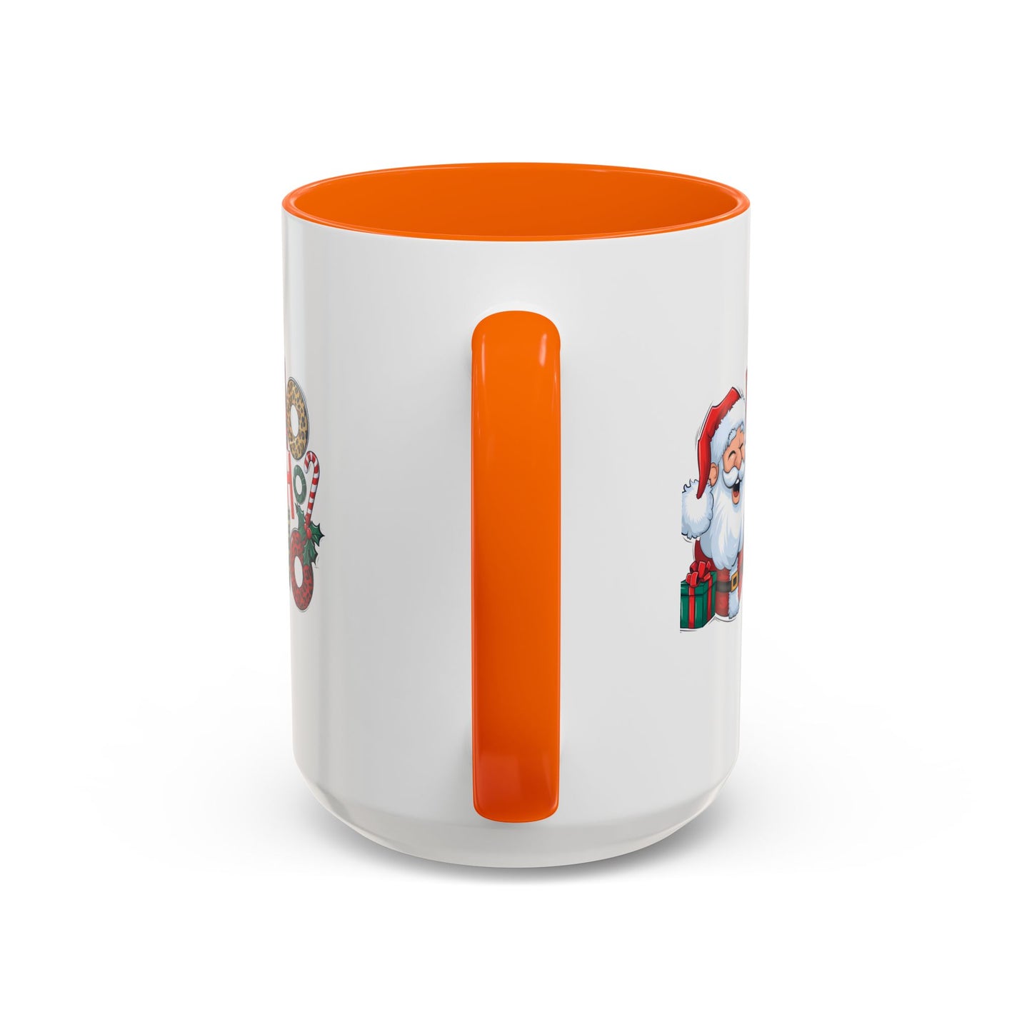 Santa Ho Ho Ho Christmas Mug | Gift Idea | Gift for Kids | Kids Christmas Gift Idea | Kids Mug | 11oz Accent Mug | 15oz Accent Mug