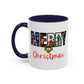 Cute Merry Christmas Nostalgic Holiday Movie Poster Mug | Christmas Gift | Christmas Bells | 11oz Accent Mug | 15oz