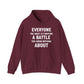 Everyone You Meet Kindness Quote Hoodie | Motivational Gift For Her | Inspirational Quote