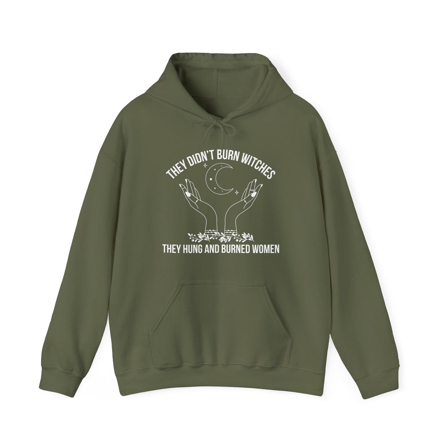 They Didn't Burn Witches Quote Hoodie I Burn Light My Path Hoodie | Motivational Gift For Her | Inspirational Quote