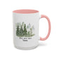 Hoa Hoa Hoa Movie Song | Forest Lover Gift | Fantasy Scifi Movie Gift | 11oz Accent Mug | 15oz Accent Mug