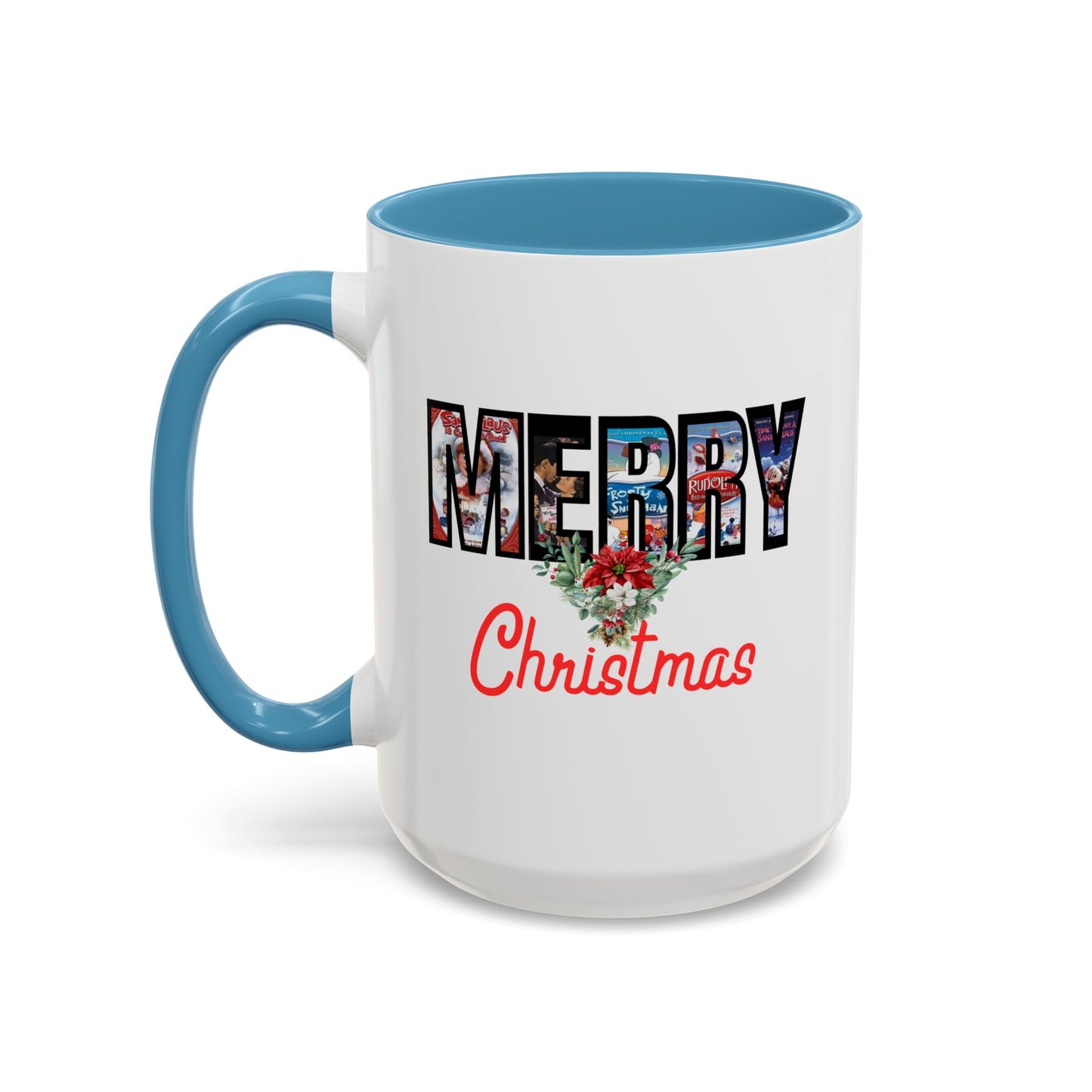 Merry Christmas Nostalgic Movie Poster Mug | Christmas Gift | Funny Christmas Gift | Accent Mug | 11oz | 15oz |