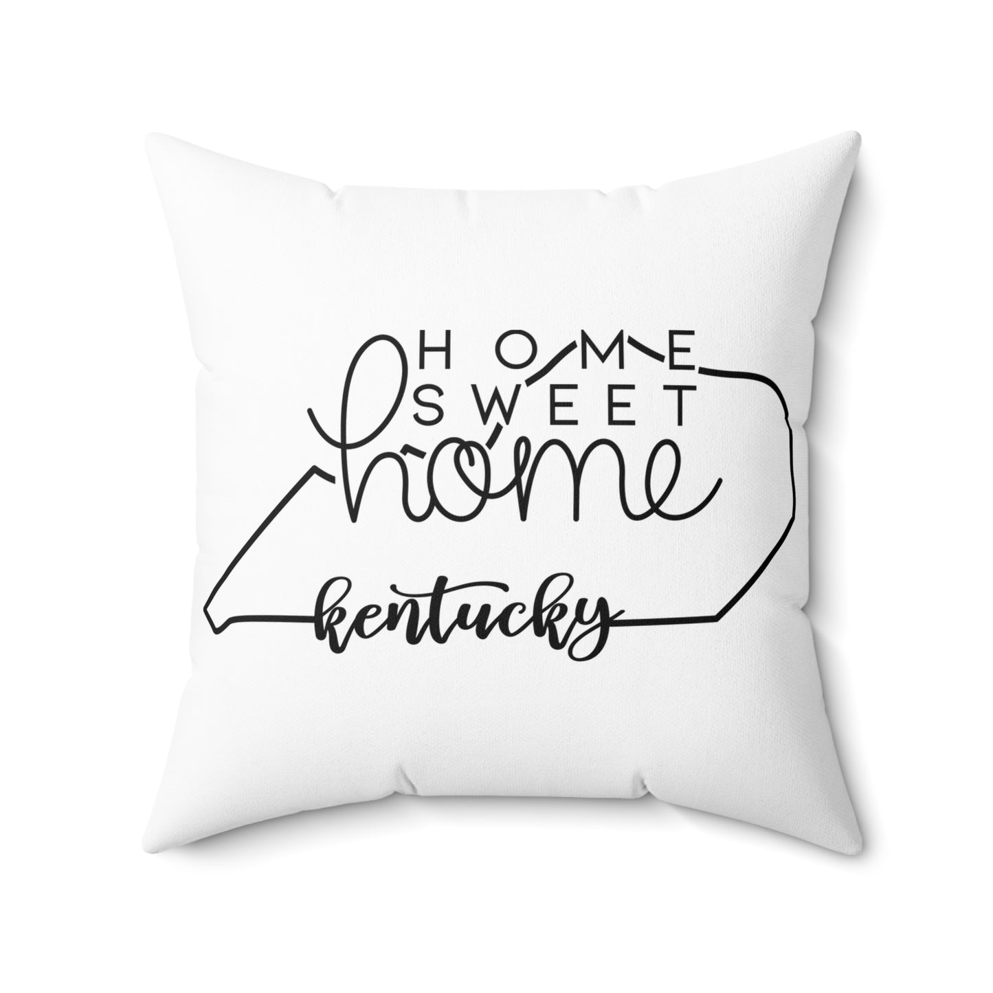 Home Sweet Home Kentucky Decorative Pillow | Gift For Her | Home Decor | State Gift | Customized State Pillow