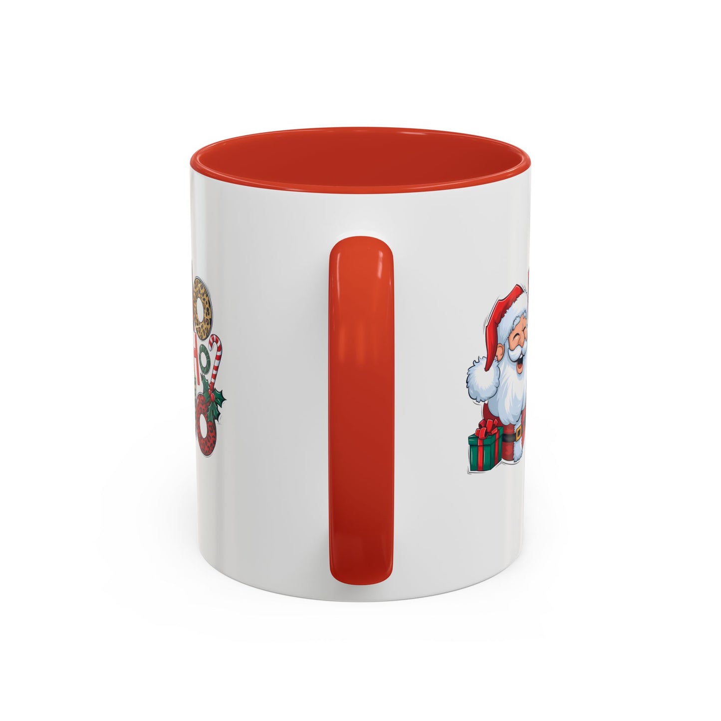 Santa Ho Ho Ho Christmas Mug | Gift Idea | Gift for Kids | Kids Christmas Gift Idea | Kids Mug | 11oz Accent Mug | 15oz Accent Mug