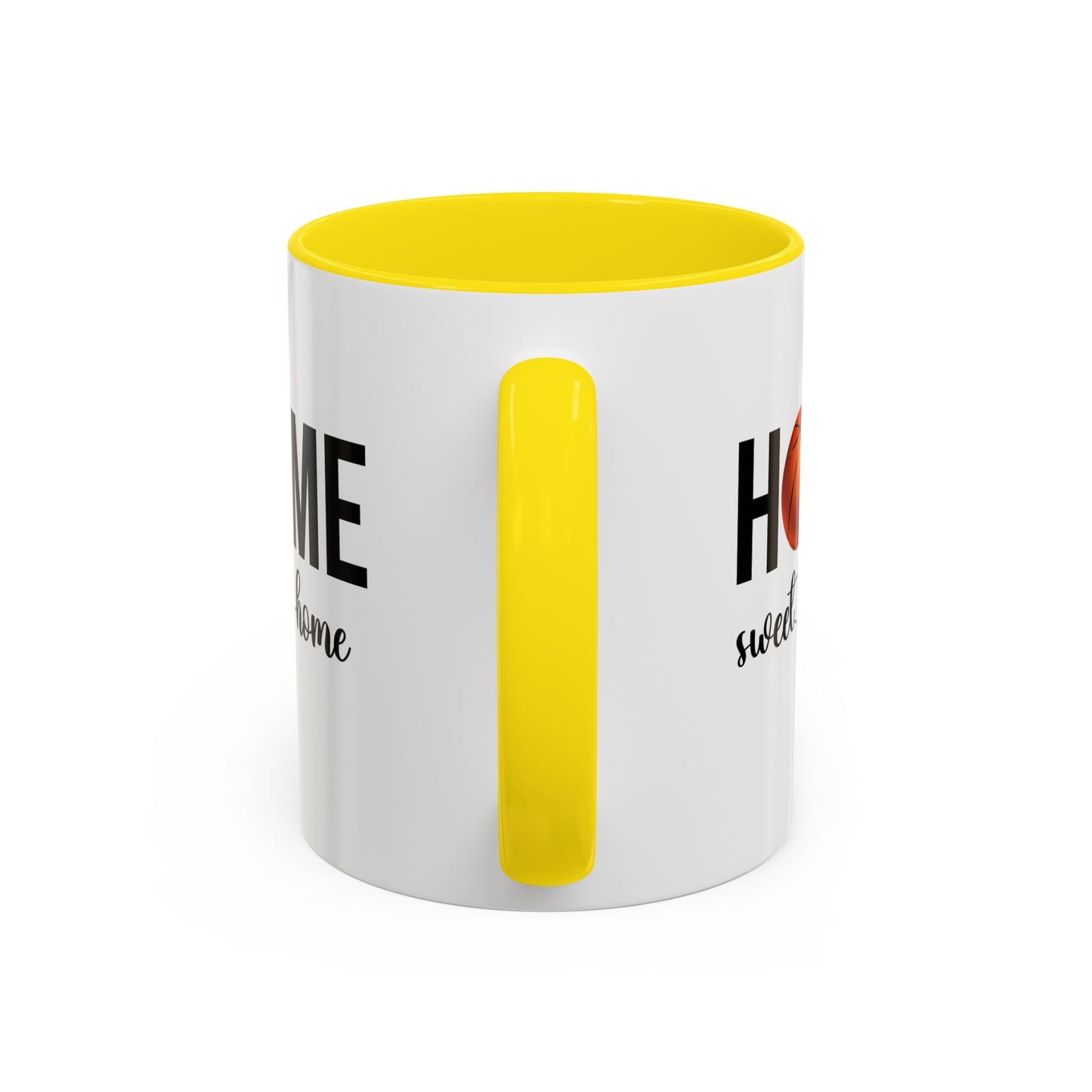 Basketball Mug | Home Sweet Home Mug | Sports Mug |11oz Accent Mug | 15oz Accent Mug