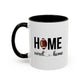 Football Home Sweet Home Gift | Sports Mug |11oz Accent Mug | 15oz Accent Mug | Football Mug