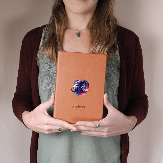 Aries Personalized Bold Goals Manifestation Journal