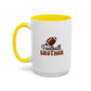 Football Brother Mug | Sports Fan Gift | Kids Mug | Sibling Gift | 11oz Accent Mug | 15oz Accent Mug
