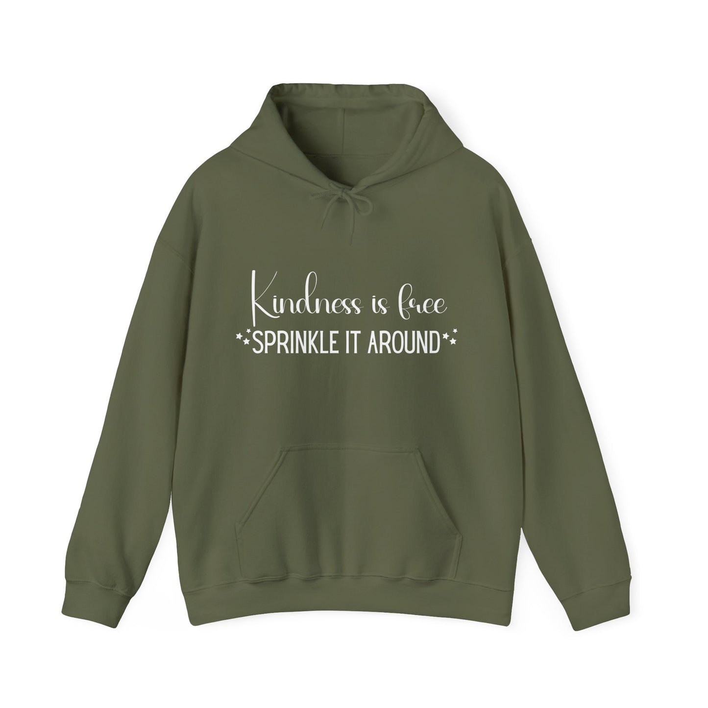 Kindness Is Free Inspirational Hoodie | Motivational Gift For Her | Inspirational Quote