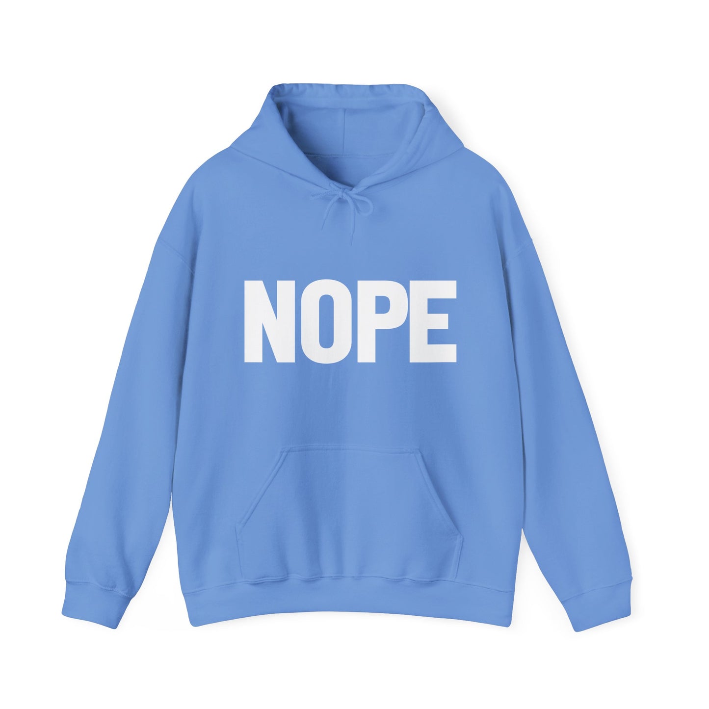 NOPE Unisex Hoodie | Motivational Gift For Her | Inspirational Quote