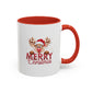 Reindeer Merry Christmas Mug | Merry Gift Idea | Gift for Kids | Kids Christmas Gift Idea | Kids Mug | 11oz Accent Mug | 15oz Accent Mug