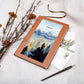 Personalized Scenic Mountain Leather Journal