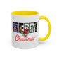 Cute Merry Christmas Nostalgic Holiday Movie Poster Mug | Christmas Gift | Funny Christmas Gift | Accent Mug | 11oz | 15oz |