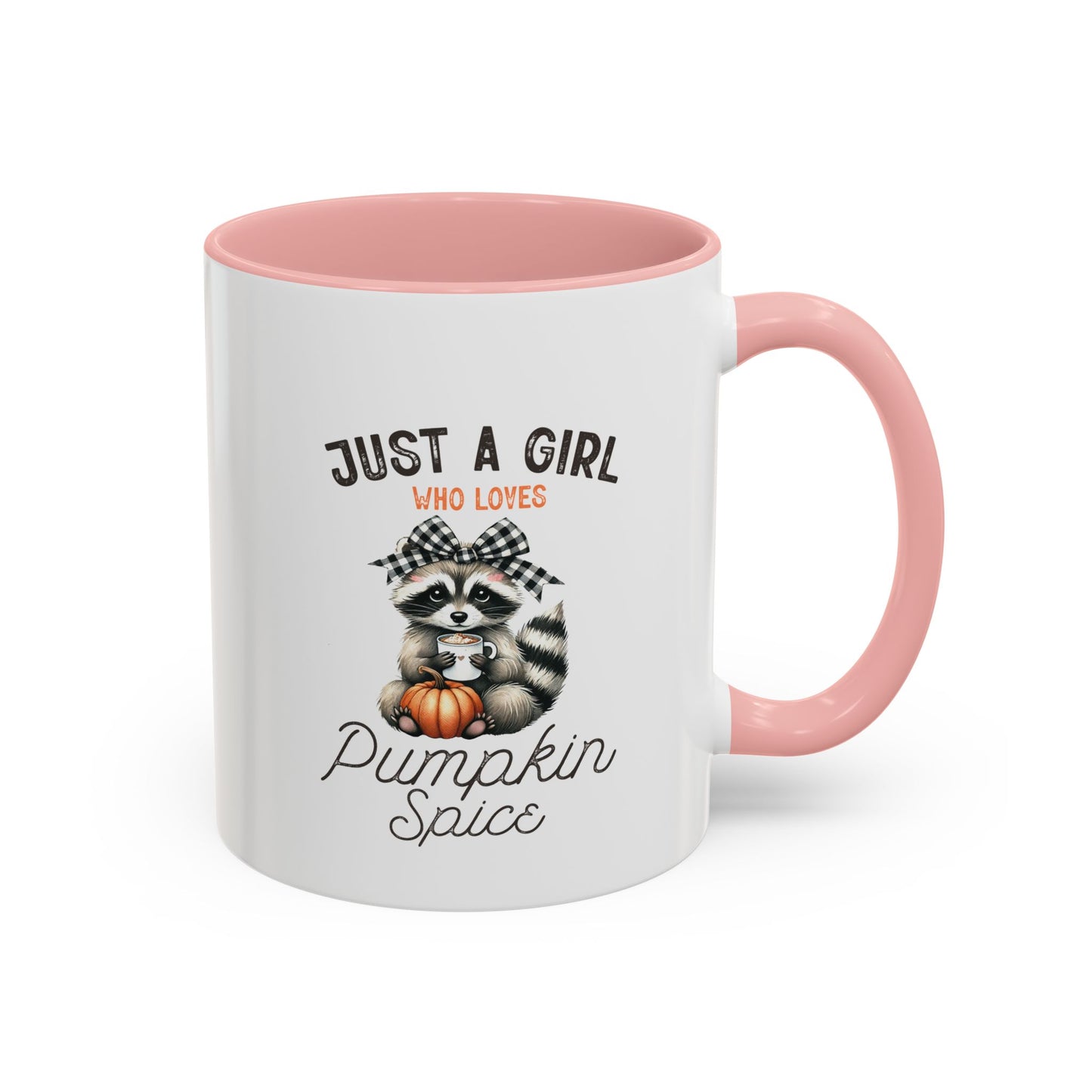 Just A Girl Mug | Fall Season Mug | Gift for Fall Nature Lover | Fall Season Mug | Cute Gift | Fall Mug | 11oz Accent Mug | 15oz Accent Mug